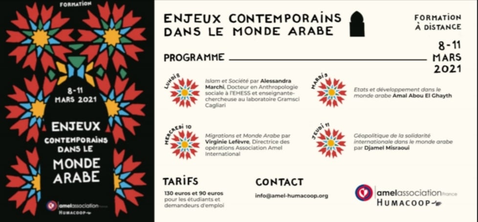 Formation « Enjeux contemporains dans le Monde Arabe »