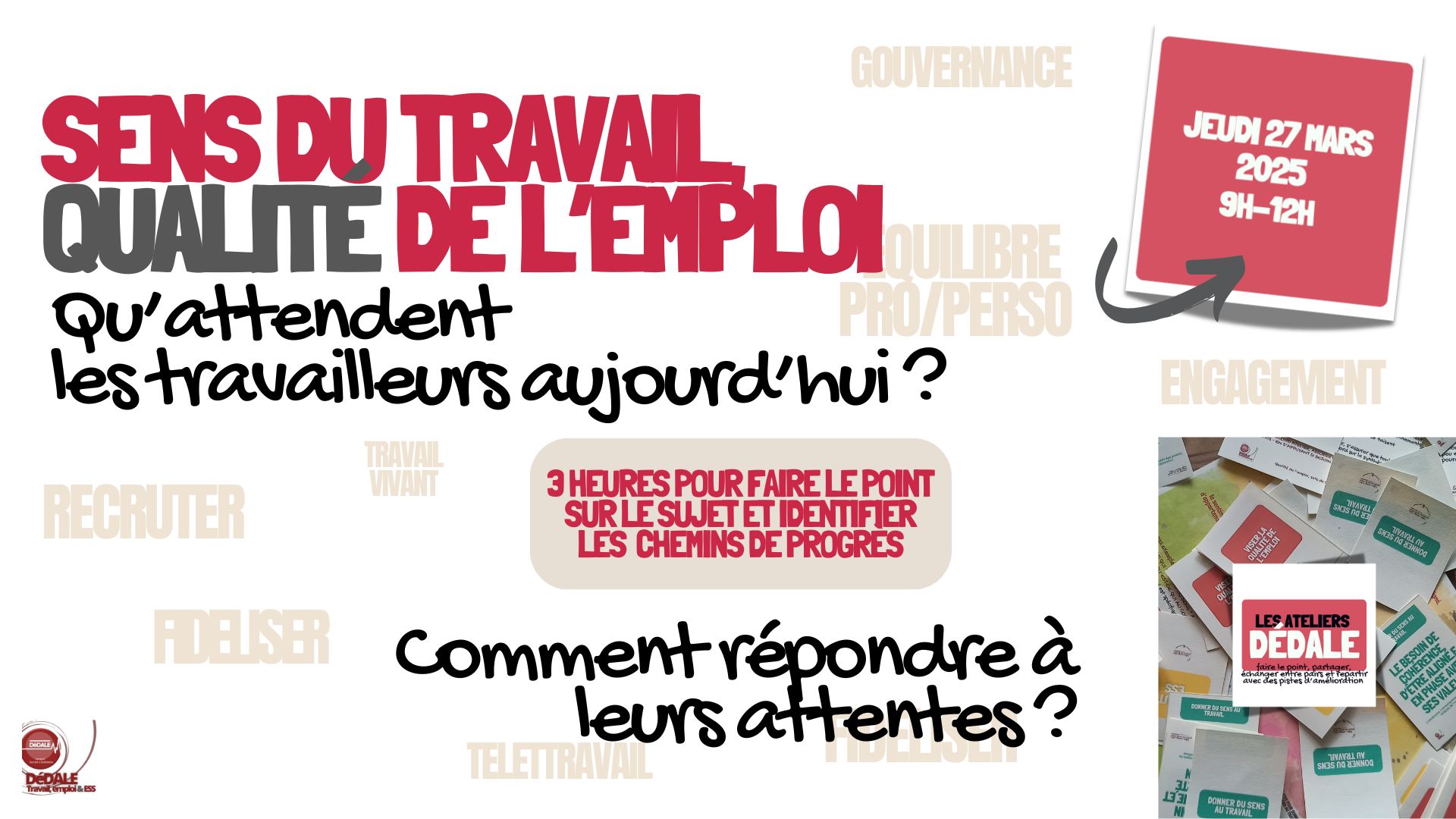 Qu&rsquo;attendent les travailleurs aujourd&rsquo;hui ? Comment y répondre dans l&rsquo;ESS ?