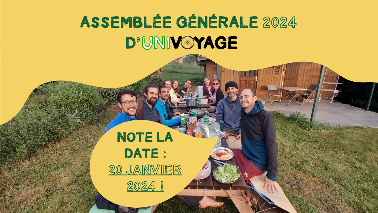Assemblée générale Univoyage 2024 Assemblée générale Univoyage 2024
