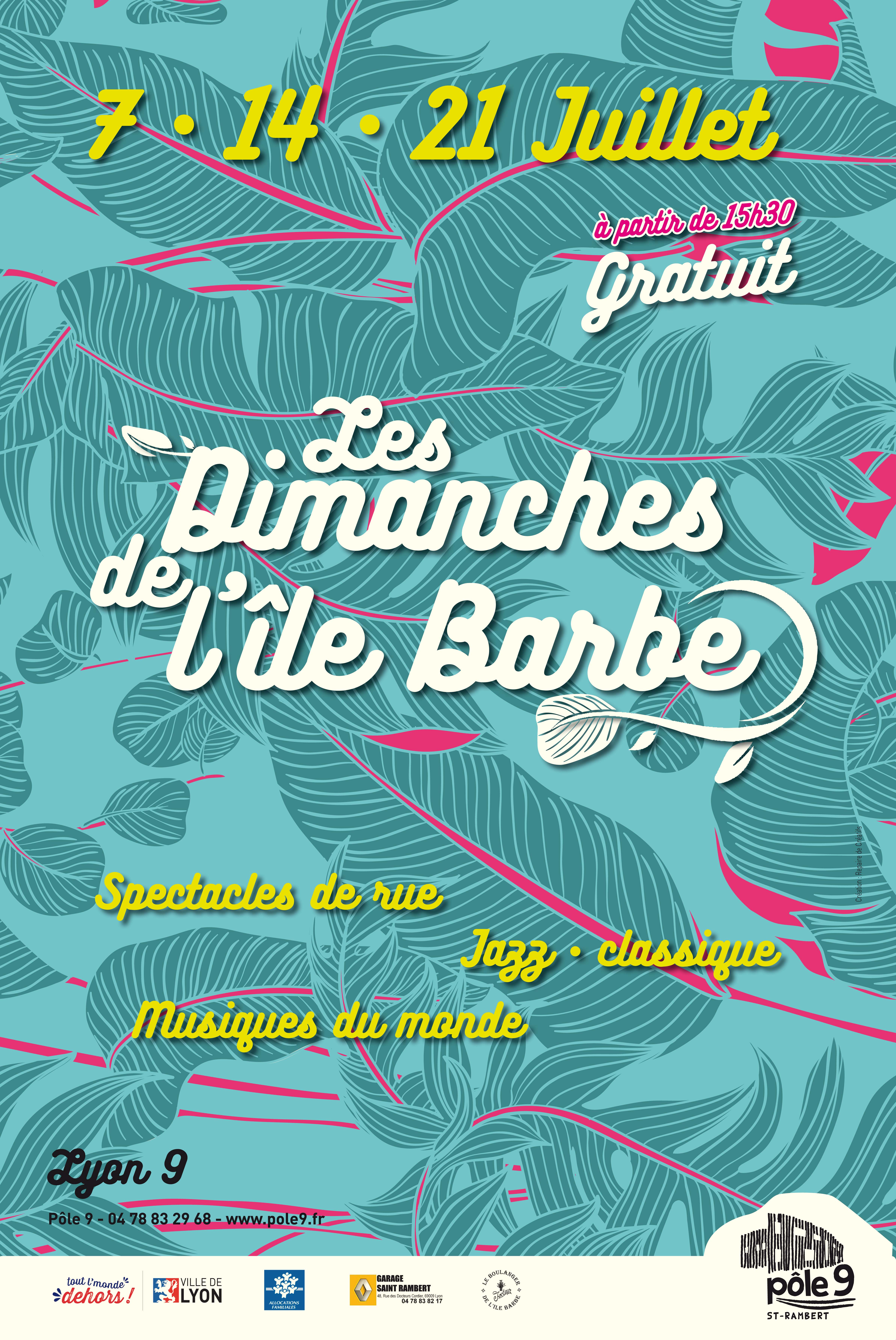 Le Festival « Les Dimanches de l&rsquo;Ile Barbe » recherche des bénévoles pour son édition 2019 – Lyon (69)