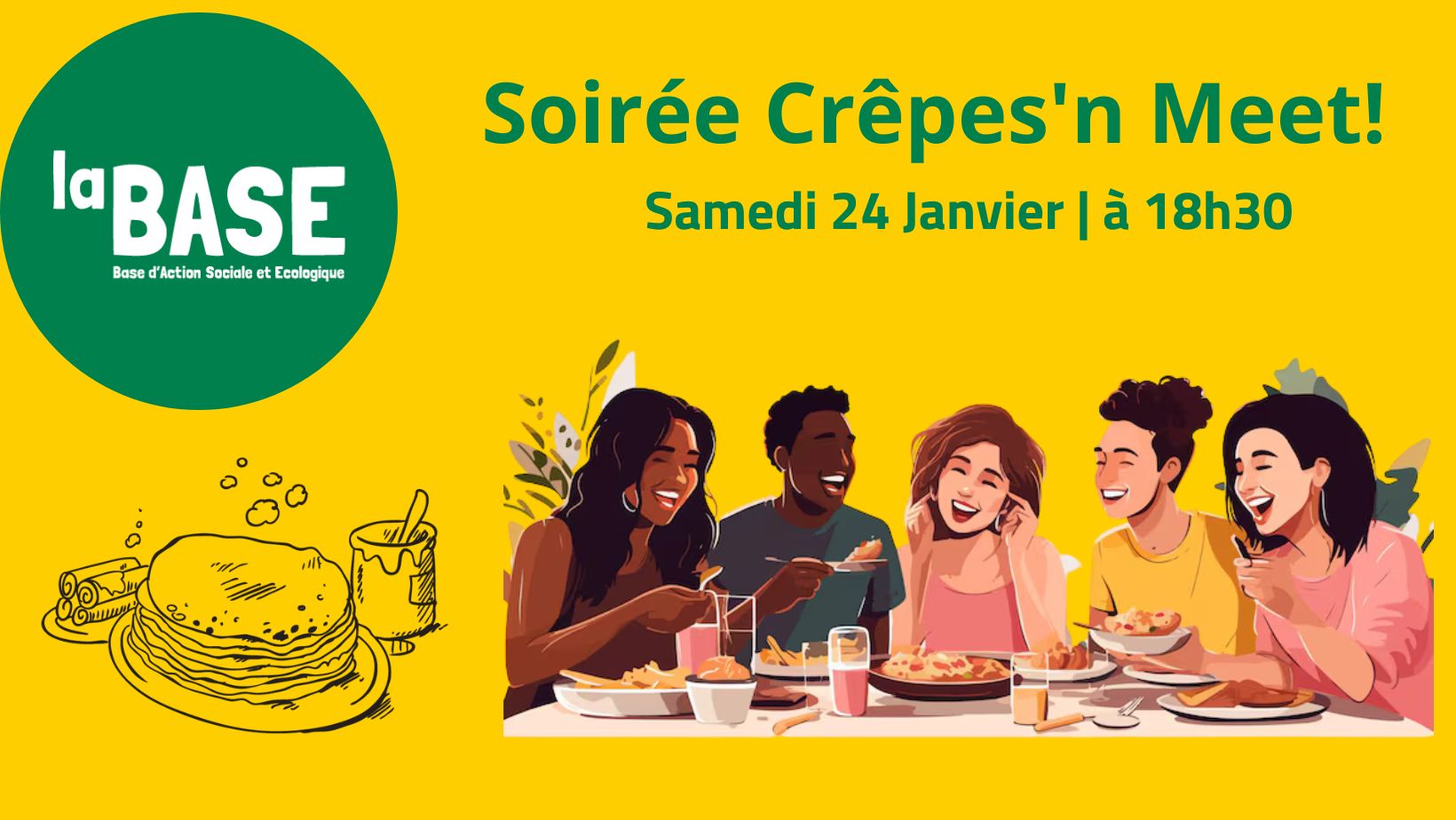🥞 Soirée Crêpes&rsquo;n Meet!🥞