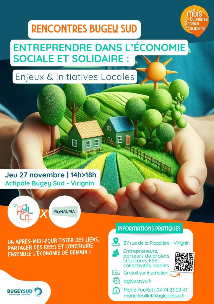 [RENCONTRES] Entreprendre dans l&rsquo;économie sociale et solidaire : enjeux et initiatives locales