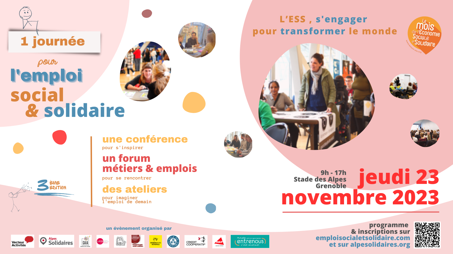 3ème édition pour la Journée de l’emploi social et solidaire !