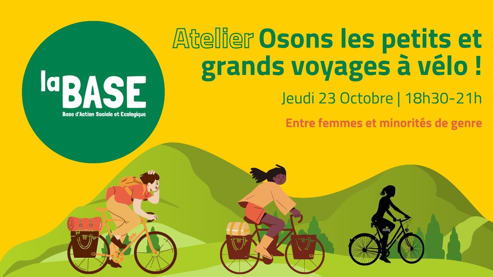 🚲Osons les petites et grandes aventures à vélo!🚲
