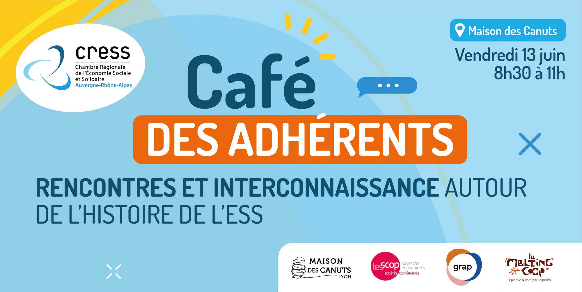 Café des adhérents à Lyon Café des adhérents à Lyon