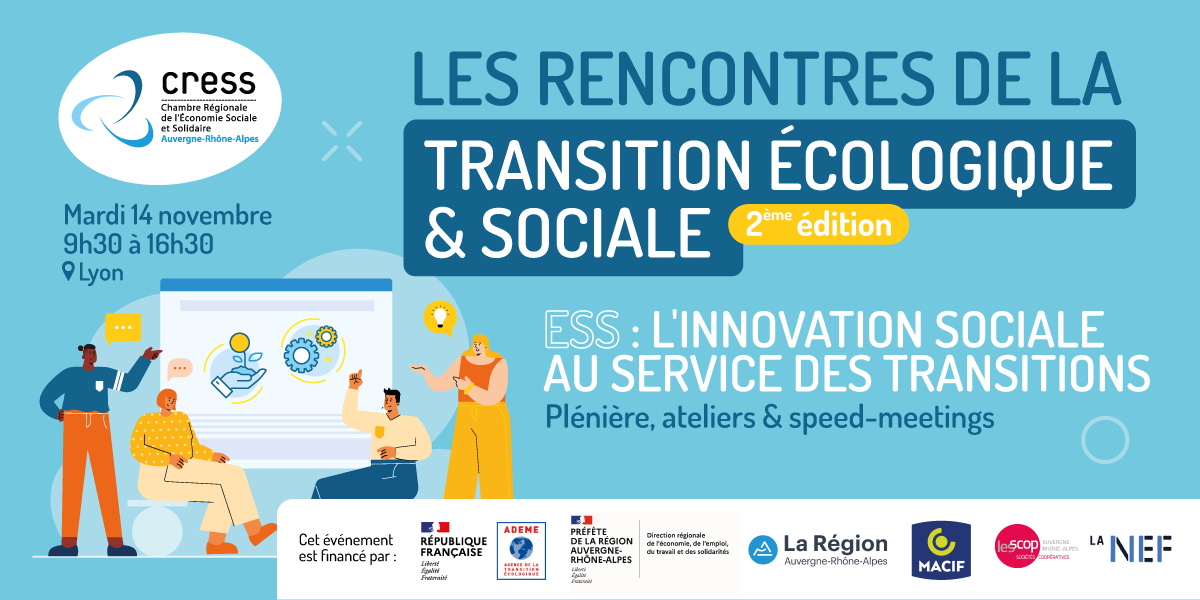 2ème édition des Rencontres de la Transition Ecologique et Sociale 2ème édition des Rencontres de la Transition Ecologique et Sociale
