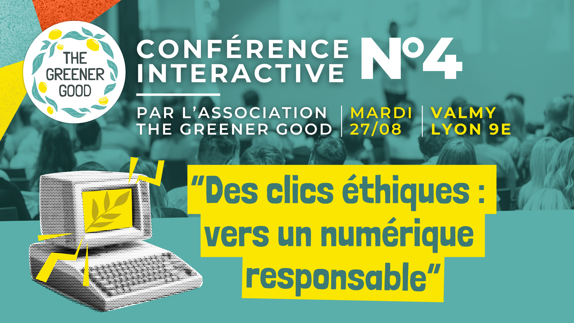 Conférence interactive #4 : “Des clics éthiques : vers un numérique responsable” Conférence interactive #4 : “Des clics éthiques : vers un numérique responsable”