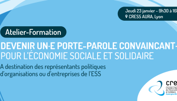 Atelier-Formation : Devenir un.e porte-parole convaincant.e pour l&rsquo;Économie Sociale et Solidaire