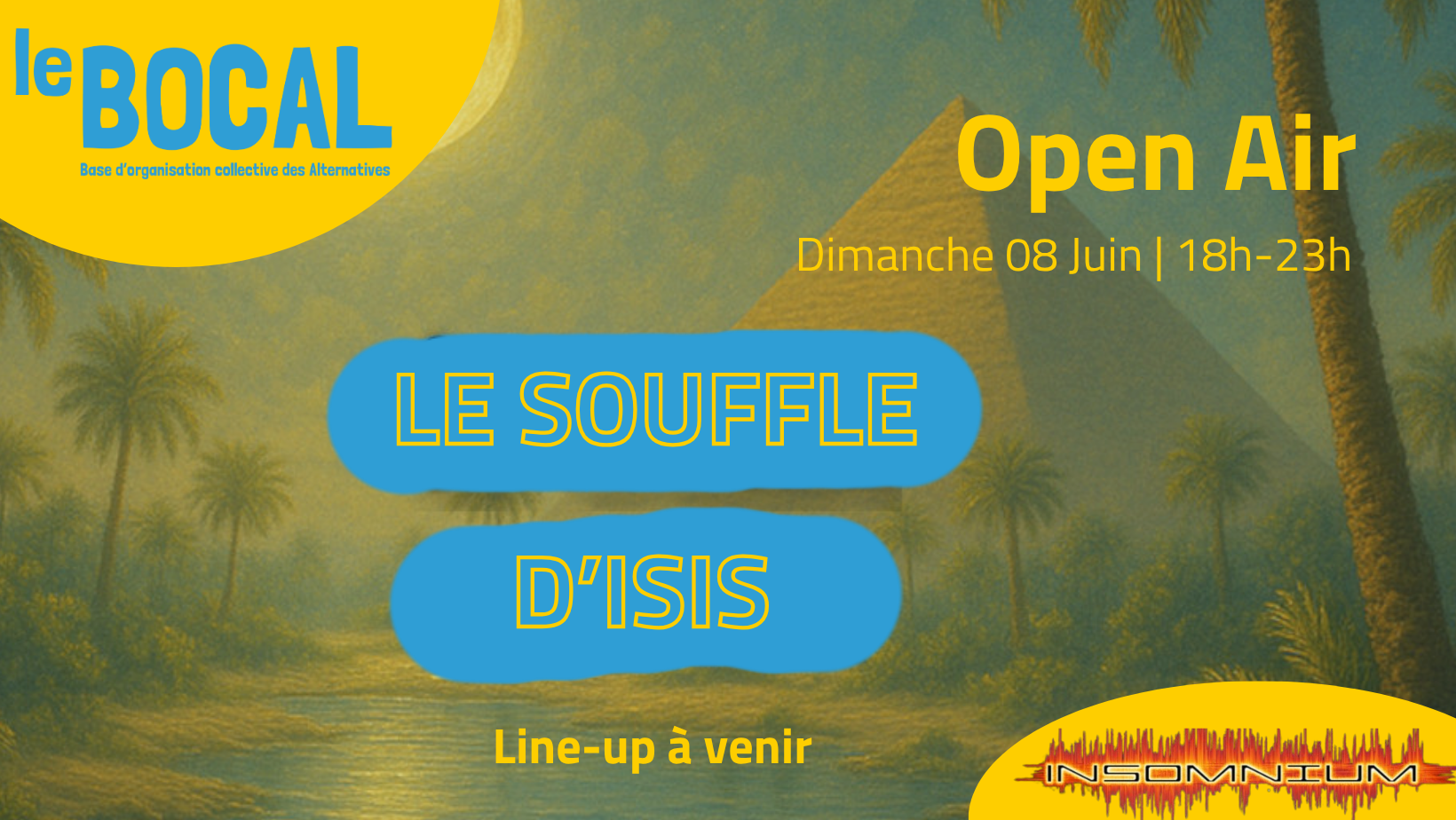 🎵🌬️Open Air « Le Souffle d&rsquo;Isis »