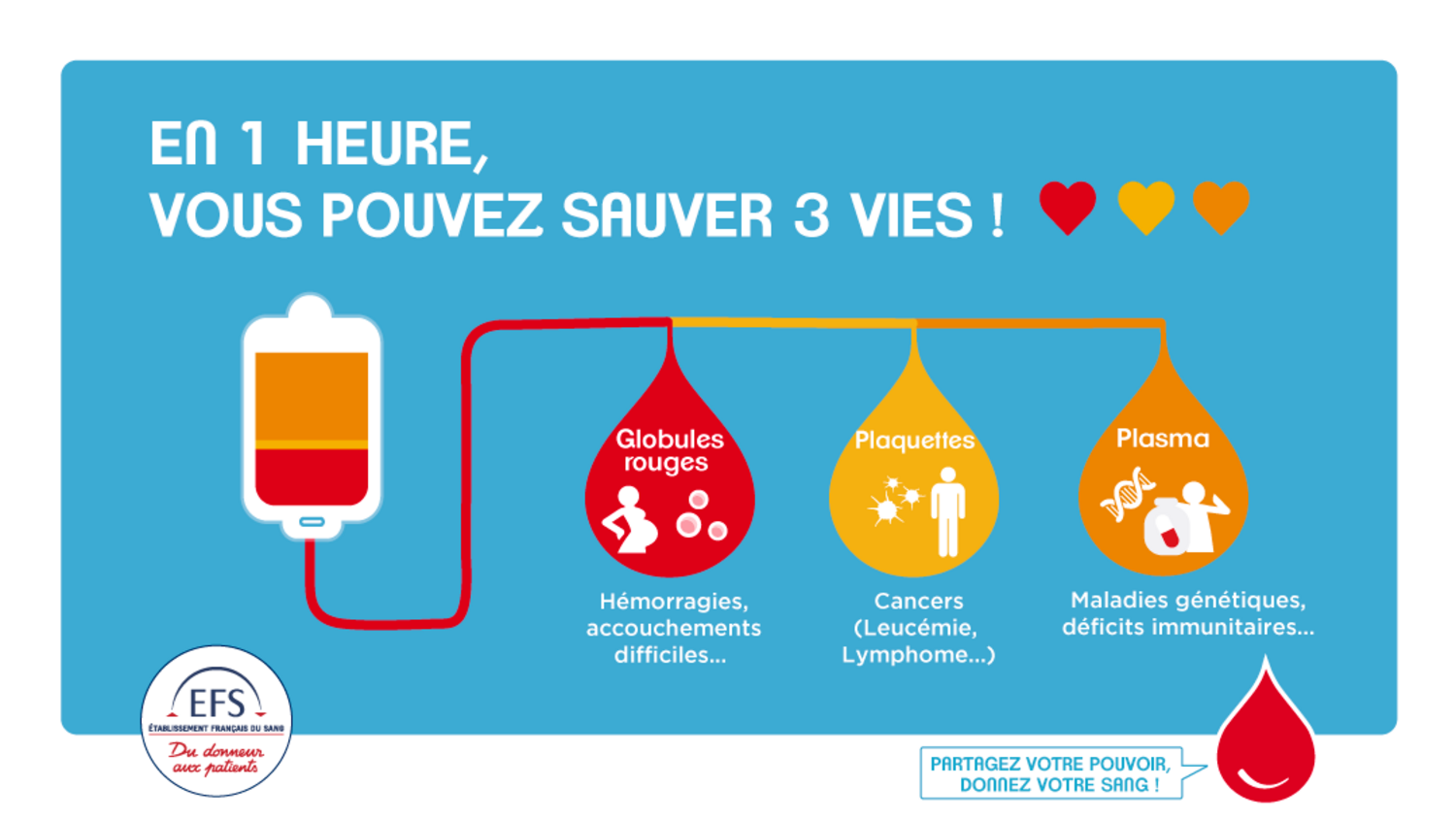 Prochaines collectes de sang dans l&rsquo;agglo