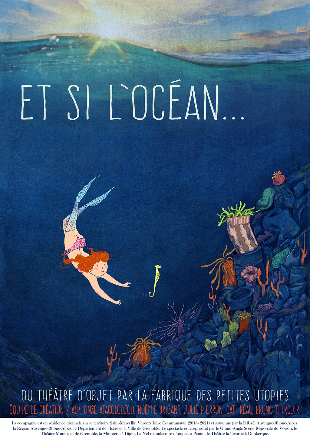 « Et si l&rsquo;océan » – La Fabrique des Petites Utopies – Théâtre d&rsquo;objet