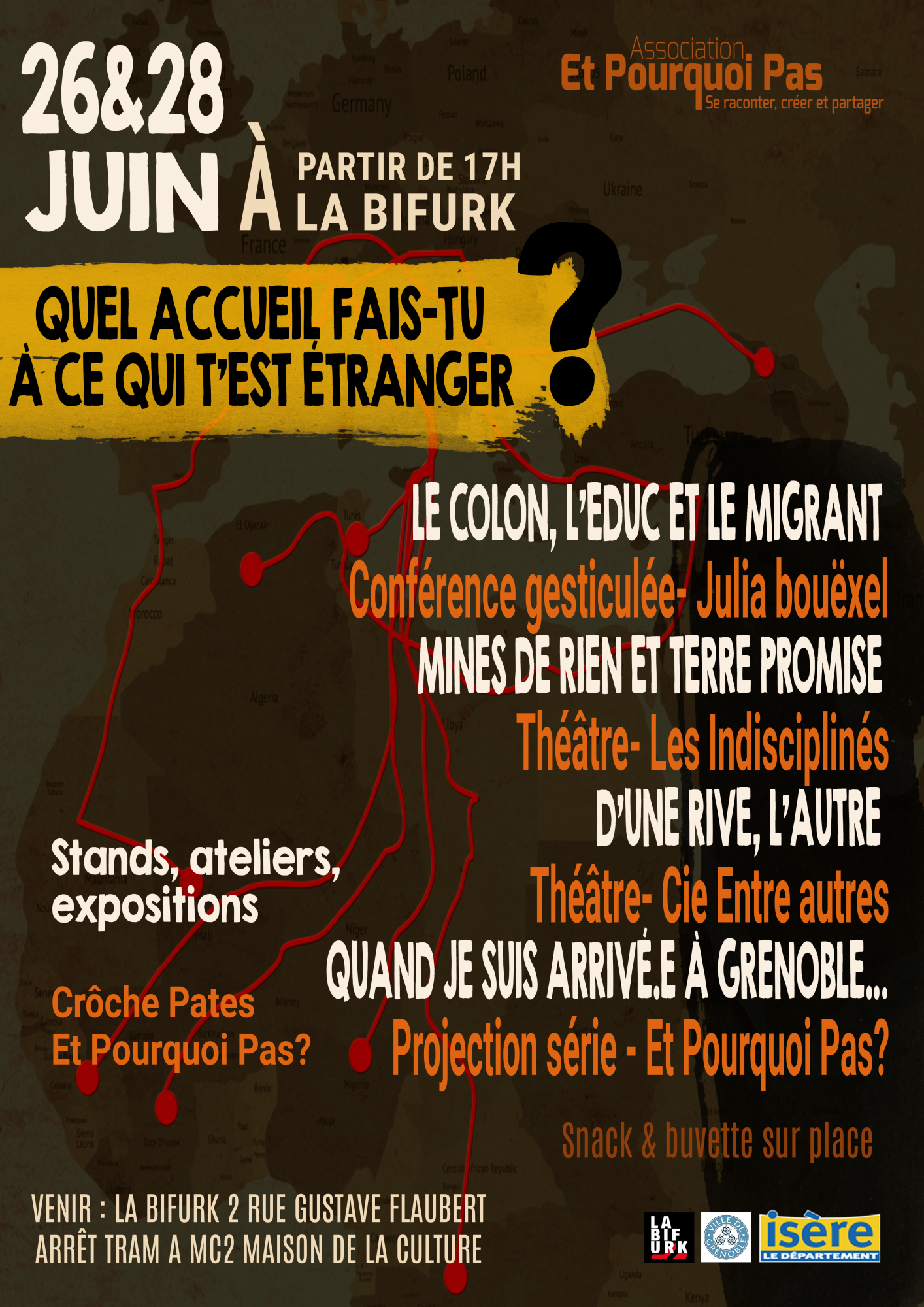 Quel accueil fais-tu à ce qui t&rsquo;est étranger?
