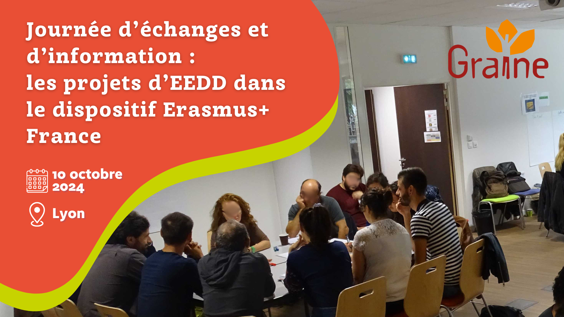 Journée d’échanges et d’information : les projets d’EEDD dans le dispositif Erasmus+ France