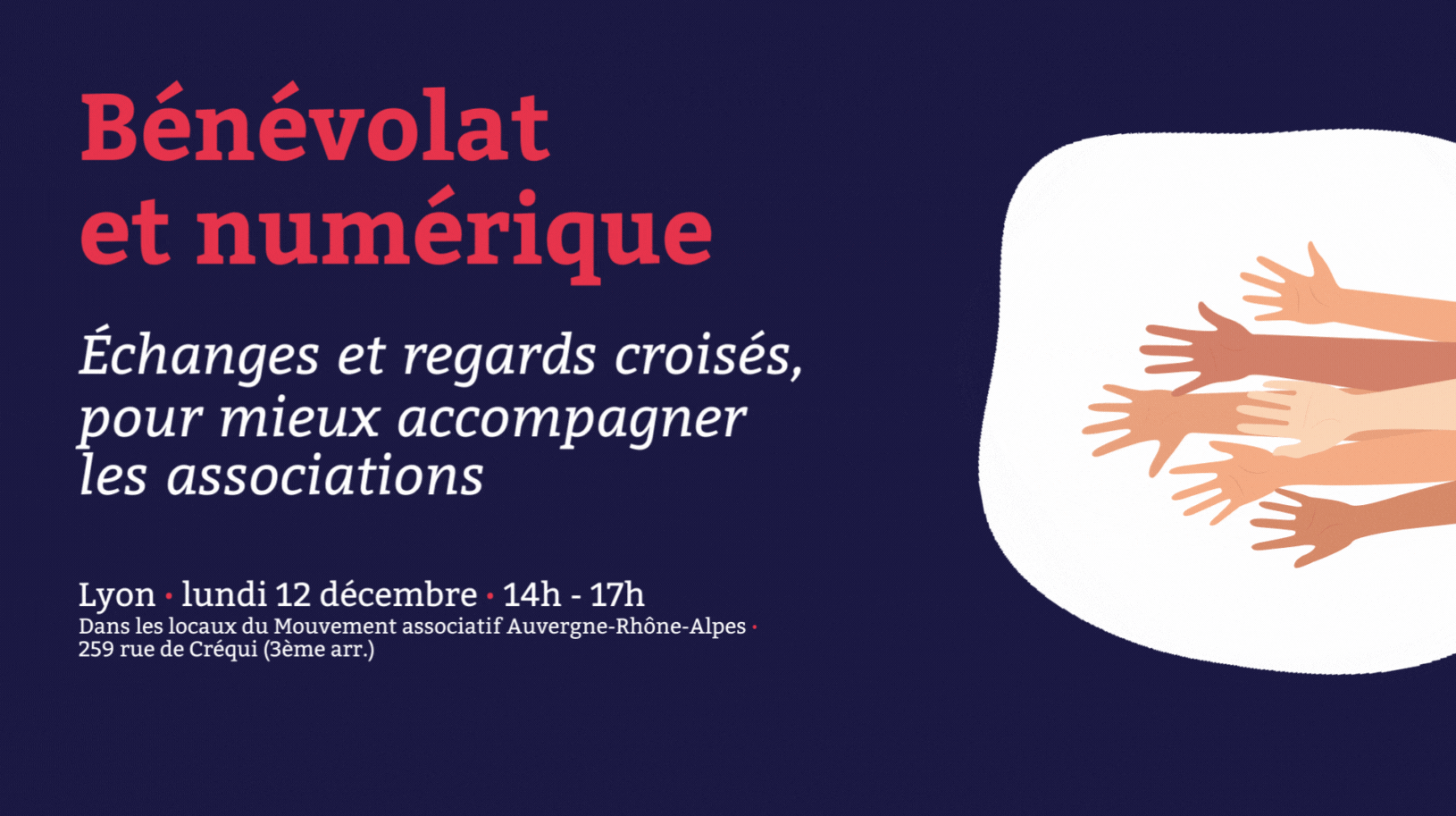 Lyon – échanges et regards croisés pour mieux accompagner les associations sur le numérique et le bénévolat Lyon – échanges et regards croisés pour mieux accompagner les associations sur le numérique et le bénévolat
