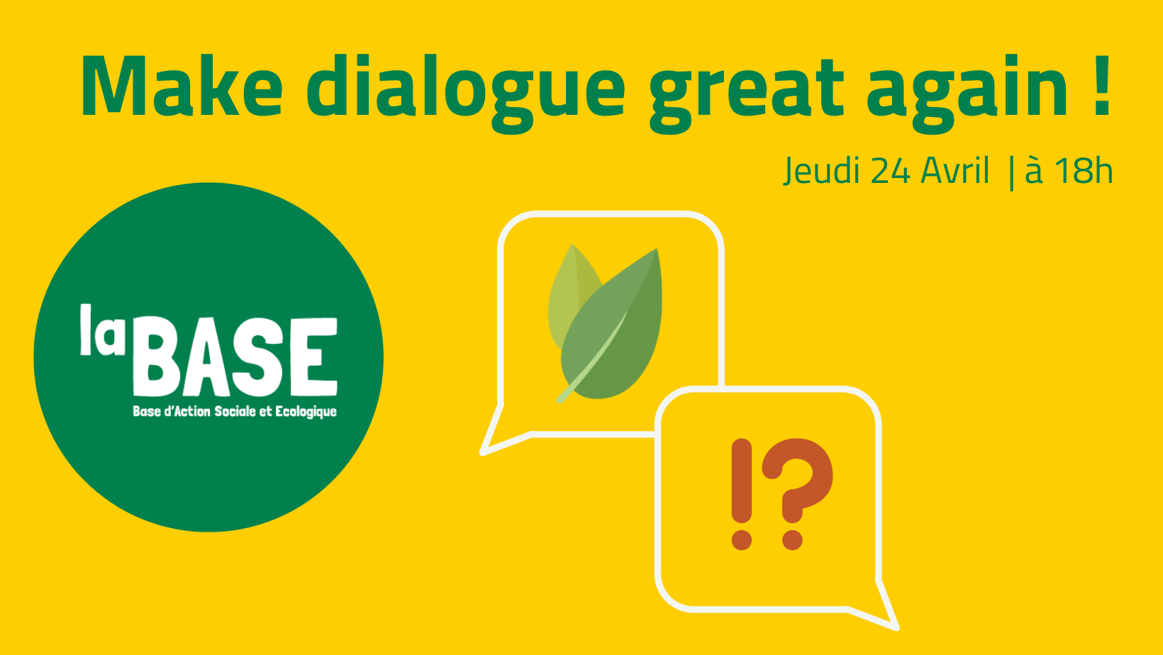 Make Dialogue Great Again