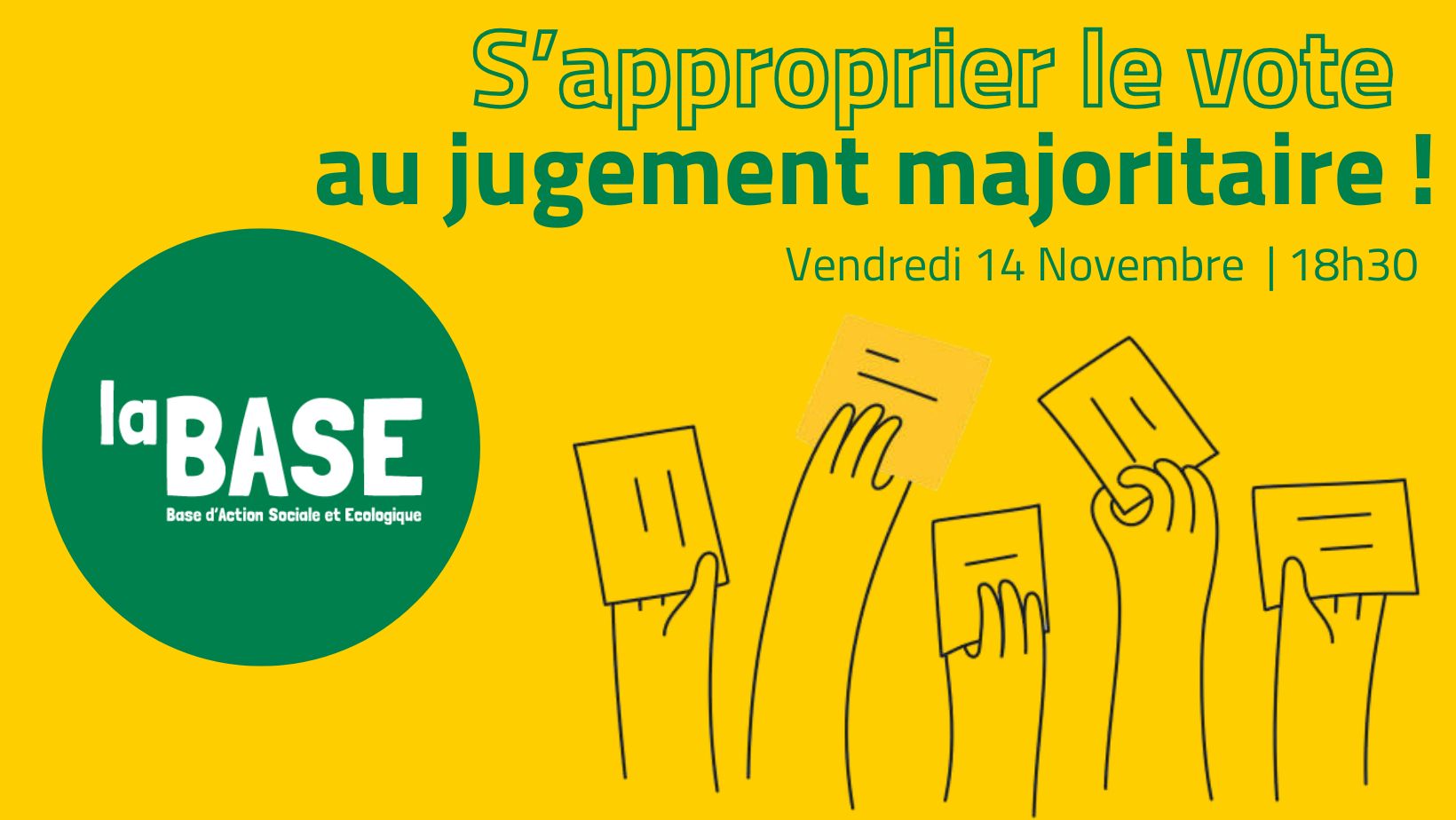 🗳S&rsquo;approprier le vote au Jugement Majoritaire🗳