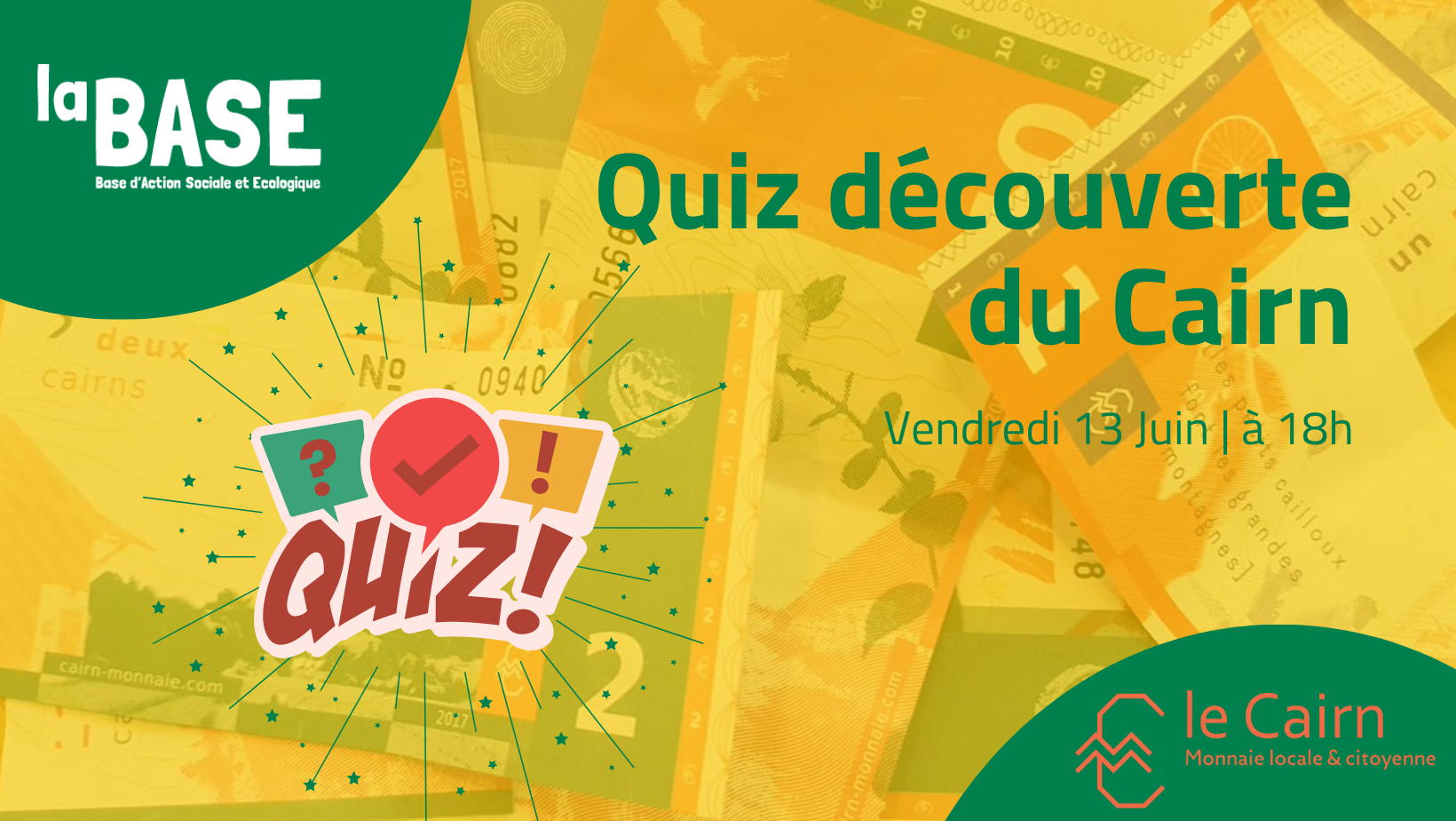 ✔️🪙 Quiz découverte du Cairn, la monnaie locale de l&rsquo;agglo grenobloise