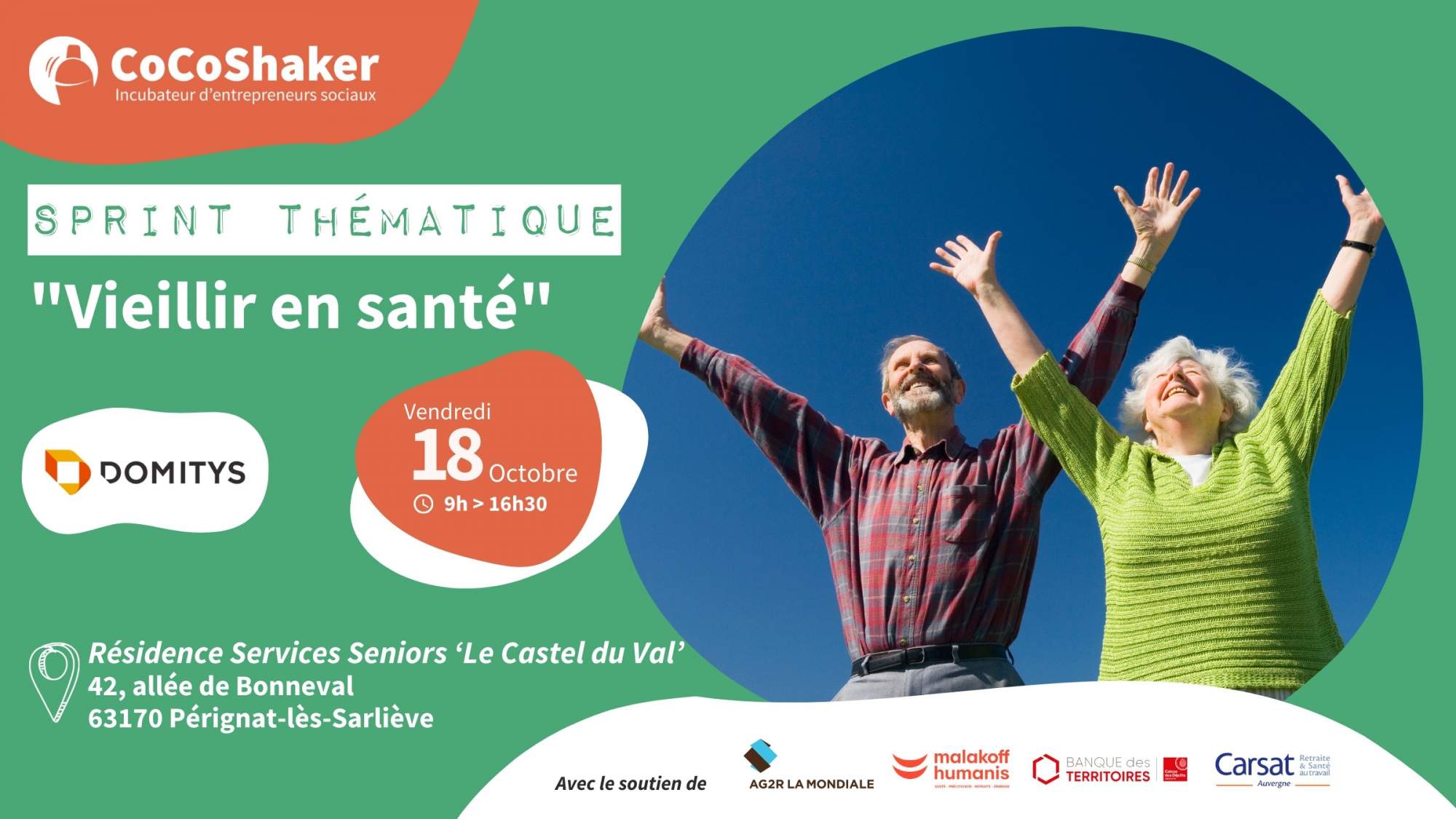 Sprint thématique “Vieillir en santé” Sprint thématique “Vieillir en santé”