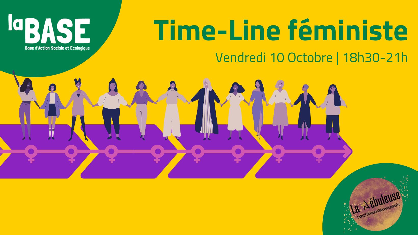 ⏳♀️ Time-line Féministe (la Nébuleuse)