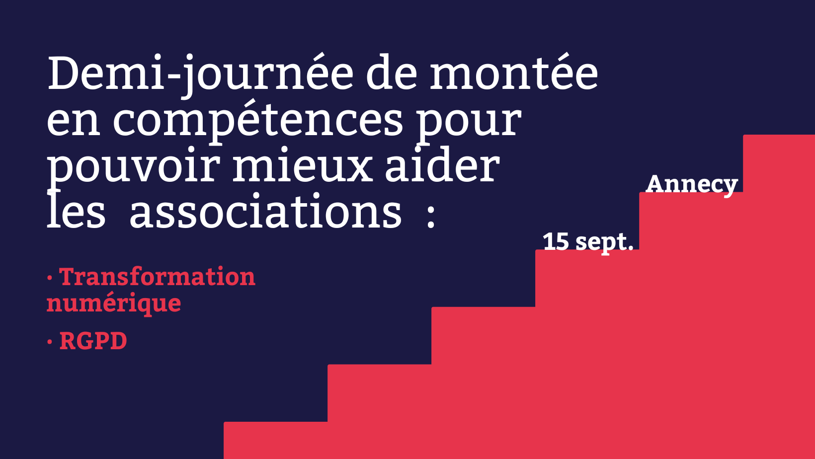 Formation – stratégie numérique et RGPD – associations – Annecy (74) Formation – stratégie numérique et RGPD – associations – Annecy (74)