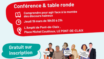 Conférence & table ronde : Comprendre pour agir face à la montée des discours haineux